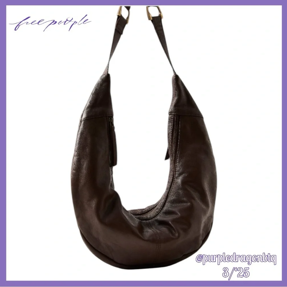 FREE PEOPLE IDLE HANDS SLING BAG NWOT - Picture 4 of 7